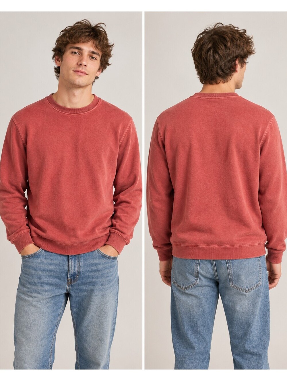 Goodfellow & Co. Men’s Rust Red Crewneck Sweatshirt – Size Large